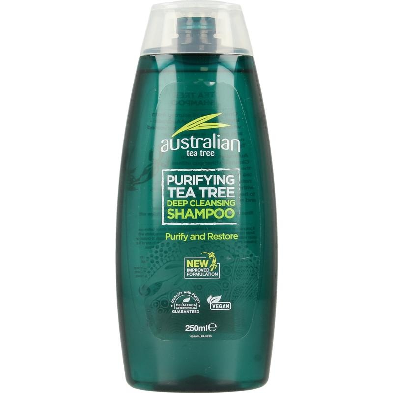 Shampoo Australian tea tree deep cleansing Top Merken Winkel